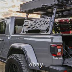 MOLLE PANEL (1 pc) Stainless Steel for Truck Bed Rack Gear Organization off-road