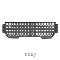 MOLLE PANEL x 2pcs Stainless Steel for Truck Bed Rack Gear Organization off-road