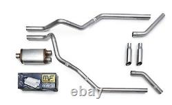 Magnaflow All-Stainless Mandrel Dual Truck Exhaust Kit for 91-99 Chevy Silverado