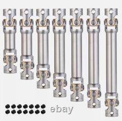 Metal Drive Shaft 40-225mm Stainless Steel for 1/14 Tamiya RC Tractor Truck Car