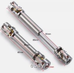 Metal Drive Shaft 40-225mm Stainless Steel for 1/14 Tamiya RC Tractor Truck Car