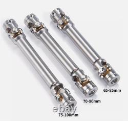 Metal Drive Shaft 40-225mm Stainless Steel for 1/14 Tamiya RC Tractor Truck Car