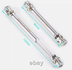 Metal Drive Shaft 40-225mm Stainless Steel for 1/14 Tamiya RC Tractor Truck Car