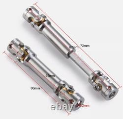 Metal Drive Shaft 40-225mm Stainless Steel for 1/14 Tamiya RC Tractor Truck Car