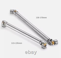 Metal Drive Shaft 40-225mm Stainless Steel for 1/14 Tamiya RC Tractor Truck Car