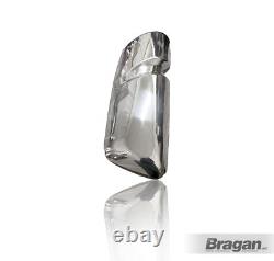 Mirror Cover Chrome Pair For Iveco S-Way Stainless Steel Truck Car Accessories