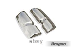 Mirror Cover Chrome Pair For Iveco S-Way Stainless Steel Truck Car Accessories