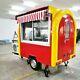 Mobile Food Cart Trailer Made To Order Stainless Steel Customized Food Truck