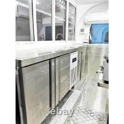 Mobile Food Cart Trailer Made to Order Stainless Steel Customized Food Truck