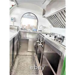 Mobile Food Cart Trailer Made to Order Stainless Steel Customized Food Truck