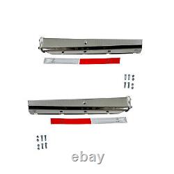 MudFlap Hangers Stainless Steel Straight 30 1Pair 2.5 Semi Truck Spring Loaded