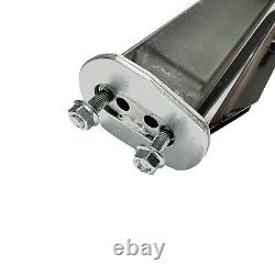 MudFlap Hangers Stainless Steel Straight 30 1Pair 2.5 Semi Truck Spring Loaded