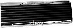 NEW 1947-1953 Chevrolet Truck GloveBox Door Stainless Steel & Black Painted Ribs