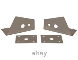 NEW BUYERS Extended Stainless Steel Truck Hood Light Brackets For Use PLB12SS