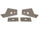 New Buyers Stainless Steel Truck Hood Light Brackets For Use With Single Plb11ss