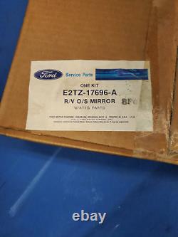 NOS Ford Accessory 1980-1986 Truck Stainless Steel Extended OS Rear View Mirror