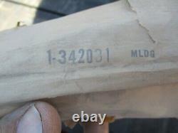 NOS GM 74-89 Chevy GMC pickup Truck drip rail molding stainless