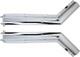 New 27 Inch Stainless Steel Spring Loaded Angled Mud Flap Bracket For Semi Truck