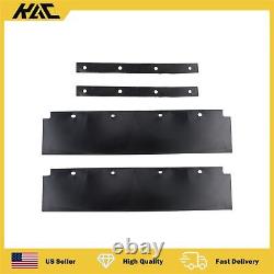 New Mud Flaps Splash Guards For Universal Semi Truck Stainless Steel 24x 24