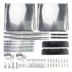 New Mud Flaps Splash Guards For Universal Semi Truck Stainless Steel 24x 24