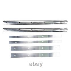 New Mud Flaps Splash Guards For Universal Semi Truck Stainless Steel 24x 24