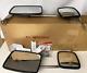 New Old Stock Truck Mirror Set Of 2, Stainless Steel, 9flat, 6convex, Universal