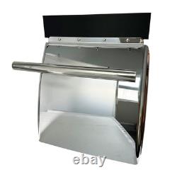 New Pair Stainless Steel Quarter Fender 24x 27 for most Semi Truck Freig