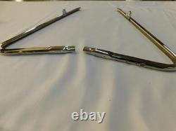 New Repro. 1953 1954 1955 Ford Truck Stainless Steel Wing Vent Frames F100 F350