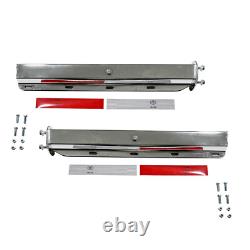 New Semi Truck Trailer Mud Flap24x30& 2.5Stainless Steel Straight Loaded Hanger