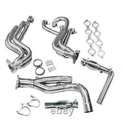New Stainless Steel Headers Pipe Gasket For Chevy GMT800 V8 Engine Truck