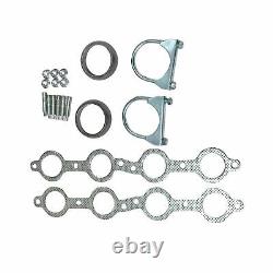 New Stainless Steel Headers Pipe Gasket For Chevy GMT800 V8 Engine Truck USA