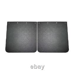 New Stainless Steel Mud Flap Hangers & Semi Truck Trailer Duty Mud Flap 24 x24