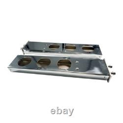 New Stainless Steel Spring-Loaded Mud Flap Hanger LED Light Bar for Semi Truck