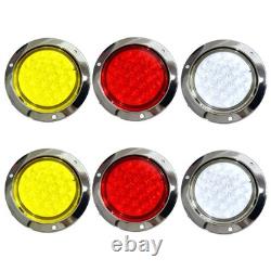 New Stainless Steel Spring-Loaded Mud Flap Hanger LED Light Bar for Semi Truck