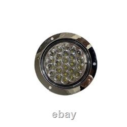 New Stainless Steel Spring-Loaded Mud Flap Hanger LED Light Bar for Semi Truck