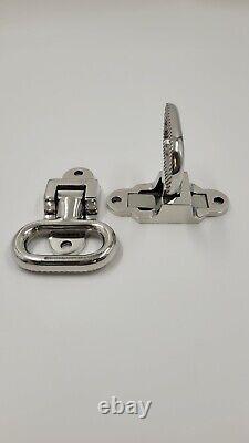 Novelbee 2 Pack Of Heavy Duty 316 Stainless Steel Folding Boat Car Truck 2pcs Se