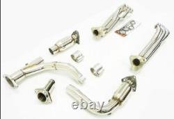 OBX CATTED Long Tube Header For 09-13 Chevy GMC P/U Truck & SUV 4.8L 5.3L 6.0L
