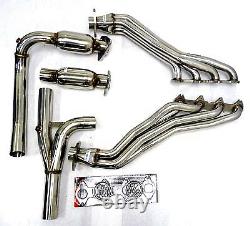 OBX Exhaust 1 3/8 Long Tube Header For 2004 thru 2008 Ford F150 Truck 4WD 5.4L