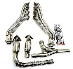 OBX Exhaust 1 3/8 Long Tube Header For 2004 thru 2008 Ford F150 Truck 4WD 5.4L