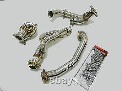 OBX Stainless Steel Exhaust Long Tube Header For 1995-1998 Toyota T100 3.4L V6