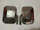 Oem Ford Truck 1967-79 West Coast Tow Patina Stainless Steel Swing Mirrors