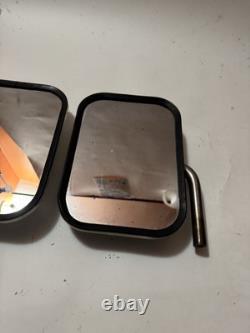 OEM Ford Truck 1967-79 West Coast Tow Patina Stainless Steel Swing Mirrors