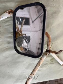 OEM Ford Truck 1967-79 West Coast Tow Patina Stainless Steel Swing Mirrors