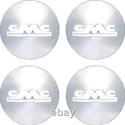 OER Reproduction Stainless Steel Hub Cap Set 1947-1953 GMC Pickup Truck 1/2 Ton