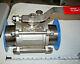 Pok Stainless Steel 4 3-piece Fire Truck Ball Valves, Choose Mm Mf Or Ff Npt