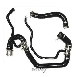 PPE Black Silicone Upper & Lower Coolant Hose Kit For 2006-2010 GM 6.6L Duramax
