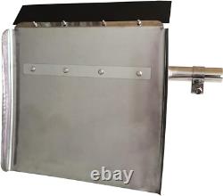 Pair 24'' x 29'' Stainless Steel Quarter Fender for Semi Truck Freightliner VNL