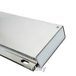 Pair 30'' Stainless Steel Spring Loaded Mud Flap Hanger for Semi Truck 2.5 Bolt