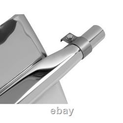 Pair Stainless Steel 30x24 Quarter Fender WithFlush Mount Bracket For Semi Truck Pair Stainless Steel 30x24 Quarter Fender WithFlush Mount Bracket For Semi Truck