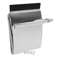 Pair Stainless Steel 30x24 Quarter Fender WithFlush Mount Bracket For Semi Truck Pair Stainless Steel 30x24 Quarter Fender WithFlush Mount Bracket For Semi Truck